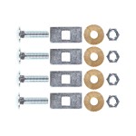 Front Mount Trailer Tow Hitch Hardware Fastener Kit For 92-97 Ford F-250 F-350 Styleside 2 Wheel Drive Front Mount Trailer Tow Hitch Hardware Fastener Kit For 92-97 Ford F-250 F-350 Styleside 2 Wheel Drive