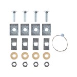 Front Mount Trailer Tow Hitch Hardware Fastener Kit For 03-09 Dodge Ram 2500 3500 Front Mount Trailer Tow Hitch Hardware Fastener Kit For 03-09 Dodge Ram 2500 3500