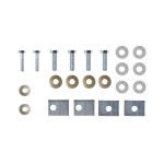 Front Mount Trailer Tow Hitch Hardware Fastener Kit For 87-06 Jeep Wrangler YJ/TJ Front Mount Trailer Tow Hitch Hardware Fastener Kit For 87-06 Jeep Wrangler YJ/TJ