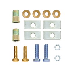 Front Mount Trailer Tow Hitch Hardware Fastener Kit For 17-21 Honda Ridgeline Front Mount Trailer Tow Hitch Hardware Fastener Kit For 17-21 Honda Ridgeline