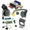 Vehicle Specific Trailer Light Plug & Play Wiring 4-Flat Prewired Adapter 4-Way to RV 7-Way 7-Way Mounting Bracket w/ Hardware Brake Controller Install Kit Wire Hardware 20amp Fuse Installation Hardware Installation Instructions 118392 85060 7418411 Economy 7 Way RV Trailer Wiring For 03-24 Chevy Express GMC Savana Van 1500 2500 3500 3 Axles 7 Blade Plug Prong Pin Brake Control Ready