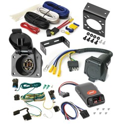 Economy POD Brake Control w/ 7-Way Wiring For 03-24 Chevy Express GMC Savana Van 1500 2500 3500 2 Axles Economy POD Brake Control w/ 7-Way Wiring For 03-24 Chevy Express GMC Savana Van 1500 2500 3500 2 Axles