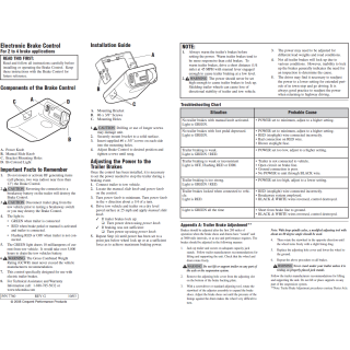 Reese POD Timed Brake Controller Vehicle Specific Trailer Light Plug & Play Wiring 4-Flat Prewired Adapter 4-Way to RV 7-Way 7-Way Mounting Bracket w/ Hardware Brake Controller Install Kit Wire Hardware 20amp Fuse Installation Hardware Installation In Economy POD Brake Control w/ 7-Way Wiring For 03-24 Chevy Express GMC Savana Van 1500 2500 3500 2 Axles