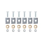 Trailer Tow Hitch Hardware Fastener Kit For 97-03 Ford F-150 2004 Heritage 97-99 F-250 2" Receiver Trailer Tow Hitch Hardware Fastener Kit For 97-03 Ford F-150 2004 Heritage 97-99 F-250 2" Receiver