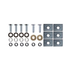 Trailer Tow Hitch Hardware Fastener Kit For 1995-2004 Toyota Tacoma Class 3 2" Towing Receiver Trailer Tow Hitch Hardware Fastener Kit For 1995-2004 Toyota Tacoma Class 3 2" Towing Receiver