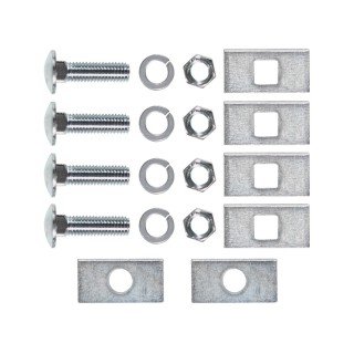 HWKIT3 Draw-Tite Hardware Kit Class 3 Trailer Hitch Trailer Tow Hitch Hardware Fastener Kit For 83-12 Ford Ranger 94-10 Mazda B Series 2" Towing Receiver