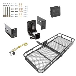 Trailer Tow Hitch For 98-05 Mercedes-Benz ML320  ML350  ML430 ML500 Basket Cargo Carrier Platform Hitch Lock and Cover