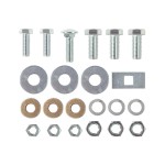 Trailer Tow Hitch Hardware Fastener Kit For 98-04 Honda Passport Axiom Rodeo w/Under Vehicle Spare