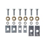 Trailer Tow Hitch Hardware Fastener Kit For 00-04 Nissan Xterra All Styles 2" Towing Receiver Class 3