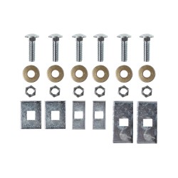 Trailer Tow Hitch Hardware Fastener Kit For 00-04 Nissan Xterra All Styles 2" Towing Receiver Class 3