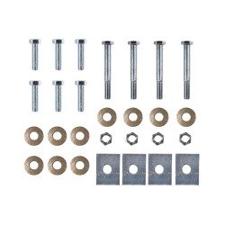 Trailer Tow Hitch Hardware Fastener Kit For 01-07 Toyota Sequoia wo/OEM Hitch 2" Receiver Class 3