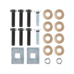 Trailer Tow Hitch Hardware Fastener Kit For 02-05 Ford Explorer Mountaineer Aviator 2" Receiver Class 3 Trailer Tow Hitch Hardware Fastener Kit For 02-05 Ford Explorer Mountaineer Aviator 2" Receiver Class 3