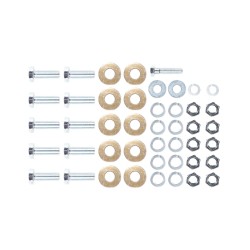 Trailer Tow Hitch Hardware Fastener Kit For 93-98 Toyota T100 All Styles 2" Towing Receiver Class 3 Trailer Tow Hitch Hardware Fastener Kit For 93-98 Toyota T100 All Styles 2" Towing Receiver Class 3