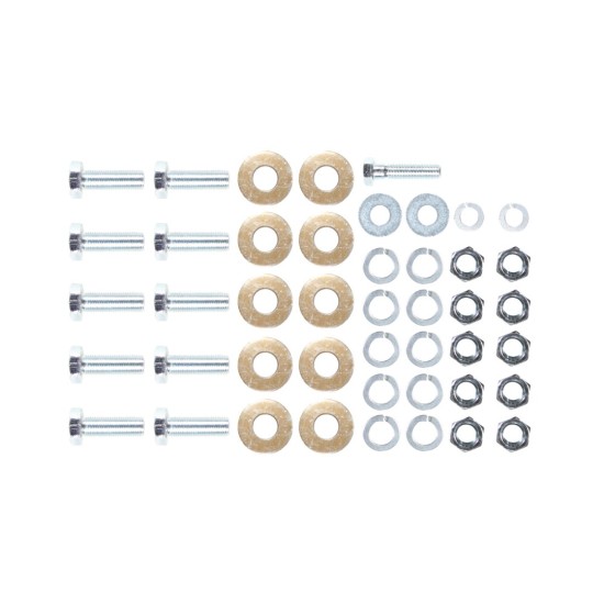 HWKIT3 Draw-Tite Hardware Kit Class 3 Trailer Hitch Trailer Tow Hitch Hardware Fastener Kit For 93-98 Toyota T100 All Styles 2" Towing Receiver Class 3
