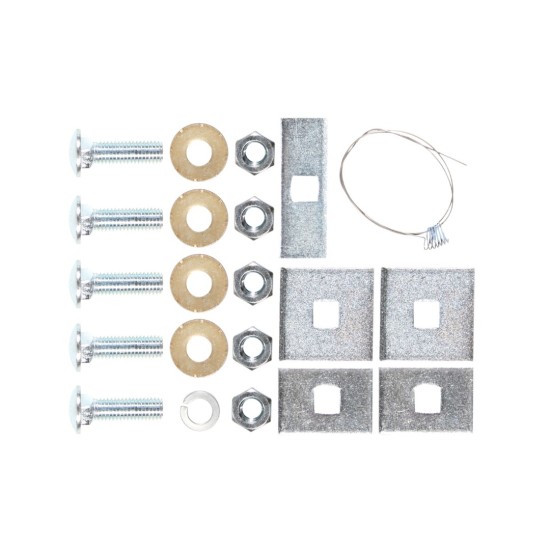 HWKIT3 Draw-Tite Hardware Kit Class 3 Trailer Hitch Trailer Tow Hitch Hardware Fastener Kit For 04-07 Ford Freestar Mercury Mountaineer 2" Receiver Class 3