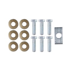 Trailer Tow Hitch Hardware Fastener Kit For 04-09 Cadillac SRX without Sport Package Fascia Trailer Tow Hitch Hardware Fastener Kit For 04-09 Cadillac SRX without Sport Package Fascia