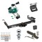 Custom Fit Trailer Hitch Wiring Harness (Plug & Play) 2" Drop Ball-Mount w/ Locking Pin/Clip 2" Chrome Ball 4-Flat Mounting Bracket 1-7/8" Chrome Ball Rubber Hitch Plug Cover Installation Hardware Installation Instructions 75189 118335 Ultimate Tow Package For 96-99 Chevy Express GMC Savana Van Trailer Hitch w/ Wiring 2" Drop Mount Dual 2" and 1-7/8" Ball Lock Bracket Cover 2" Receiver
