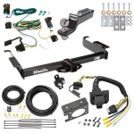 Trailer Hitch Tow Package w/ 7-Way RV Wiring For 03-14 Chevrolet Express 1500 GMC Savana 1500 03-24 2500 3500 w/ 2" Drop Mount 2" Ball Class 3 2" Receiver All Models Trailer Hitch Tow Package w/ 7-Way RV Wiring For 03-14 Chevrolet Express 1500 GMC Savana 1500 03-24 2500 3500 w/ 2" Drop Mount 2" Ball Class 3 2" Receiver All Models