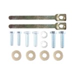 Trailer Tow Hitch Hardware Fastener Kit For 97-06 Jeep Wrangler TJ  2" Towing Receiver Class 3