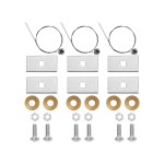 Trailer Tow Hitch Hardware Fastener Kit For 15-21 Ford F-150 All Styles Raptor 2" Receiver