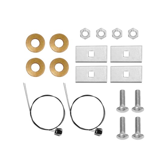 HWKIT3 Draw-Tite Hardware Kit Class 3 Trailer Hitch Trailer Tow Hitch Hardware Fastener Kit For 13-18 Audi Q3 All Styles 2" Towing Receiver