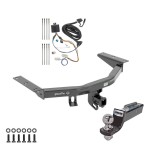 Custom Fit Trailer Hitch Wiring Harness (Plug & Play) 2" Drop Ball-Mount w/ Pin/Clip 2" Chrome Ball Installation Hardware Installation Instructions 75225 118760 21536 Draw-Tite Tow Package 16-22 Honda Pilot Trailer Hitch Wiring 2" Drop Tow Package For 16-22 Honda Pilot Trailer Hitch w/ Wiring 2" Drop Mount 2" Ball 2" Receiver