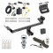 Custom Fit Trailer Hitch Wiring Harness (Plug & Play) 2" Drop Ball-Mount w/ Locking Pin/Clip 2" Chrome Ball 4-Flat Mounting Bracket 1-7/8" Chrome Ball Rubber Hitch Plug Cover Installation Hardware Installation Instructions 75234 118677 Ultimate Tow Package For 15-18 Ford Edge Trailer Hitch w/ Wiring 2" Drop Mount Dual 2" and 1-7/8" Ball Lock Bracket Cover 2" Receiver