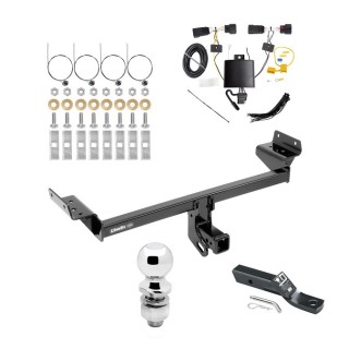 Custom Fit Trailer Hitch Wiring Harness (Plug & Play) 2" Drop Ball-Mount w/ Pin/Clip 2" Chrome Ball Installation Hardware Installation Instructions 75234 118803 23 63845 Draw-Tite Trailer Tow Hitch 19-23 Lincoln Nautilus Complete Package Wi Trailer Tow Hitch For 19-23 Lincoln Nautilus Complete Package w/ Wiring and 2" Ball