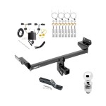 Custom Fit Trailer Hitch Wiring Harness (Plug & Play) 2" Drop Ball-Mount w/ Pin/Clip 2" Chrome Ball Installation Hardware Installation Instructions 75234 118806 23 63845 Draw-Tite Trailer Tow Hitch 19-23 Edge Titanium Models Only Complete Pa Trailer Tow Hitch For 19-24 Ford Edge Titanium Models Only Complete Package w/ Wiring and 2" Ball