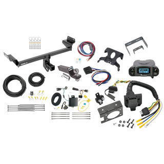 75234 85343 20506 7012a 118669 21536 90195 Draw-Tite Trailer Hitch Tow Package Prodigy P3 Brake Control 15-18 Edge Except Sport Titanium Models 7-Way RV Wiring 2" Drop Mount 2" Ball Class 3 2" Receiver Tekonsha 15 16 17 18 2015 2016 2017 20 Trailer Hitch Tow Package Prodigy P3 Brake Control For 15-18 Ford Edge Except Sport & Titanium Models w/ 7-Way RV Wiring 2" Drop Mount 2" Ball Class 3 2" Receiver Draw-Tite Tekonsha