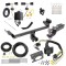 Custom Fit Trailer Hitch Wiring Harness (Plug & Play) 2" Drop Ball-Mount w/ Pin/Clip 2" Chrome Ball Trailer Connector Adapter Brake Control Wiring Kit Circuit Breaker Installation Hardware Installation Instructions 75234 85343 20506 7012a 11 Trailer Hitch Tow Package w/ 7-Way RV Wiring For 19-23 Lincoln Nautilus w/ 2" Drop Mount 2" Ball Class 3 2" Receiver All Models