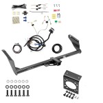 Custom Fit Trailer HitchTow Harness Wiring Package (7-Way) 7-Way Mounting Bracket Installation Hardware Installation Instructions 75237 22118 20212 Draw-Tite Trailer Hitch 7-Way RV Wiring 15-20 Toyota Sienna Except SE Class 3 2" Receiver Except SE 1 Trailer Hitch w/ 7-Way RV Wiring For 15-20 Toyota Sienna Except SE Class 3 2" Receiver Except SE