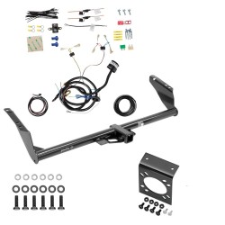 Trailer Hitch w/ 7-Way RV Wiring For 15-20 Toyota Sienna Except SE Class 3 2" Receiver Except SE 