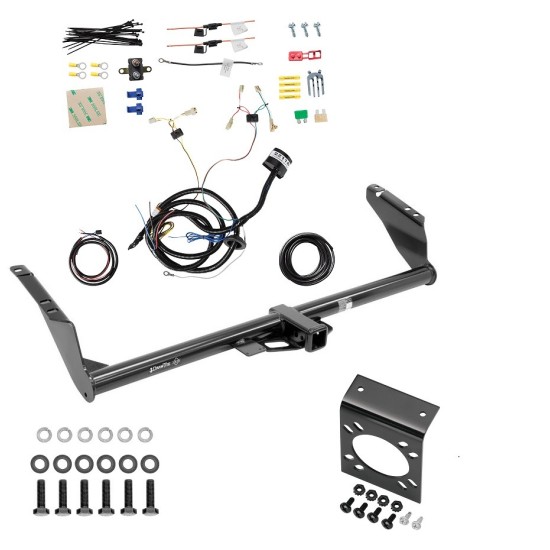 Custom Fit Trailer HitchTow Harness Wiring Package (7-Way) 7-Way Mounting Bracket Installation Hardware Installation Instructions 75237 22118 20212 Draw-Tite Trailer Hitch 7-Way RV Wiring 15-20 Toyota Sienna Except SE Class 3 2" Receiver Except SE 1 Trailer Hitch w/ 7-Way RV Wiring For 15-20 Toyota Sienna Except SE Class 3 2" Receiver Except SE