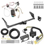 Trailer Hitch w/ 7-Way RV Wiring For 04-10 Toyota Sienna Class 3 2" Receiver All Models 