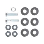 Trailer Tow Hitch Hardware Fastener Kit For 05-11 Dodge Dakota 06-09 Mitsubishi Raider 10-11 RAM Dakota Trailer Tow Hitch Hardware Fastener Kit For 05-11 Dodge Dakota 06-09 Mitsubishi Raider 10-11 RAM Dakota