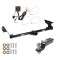 Tow Package For 11-17 Honda Odyssey Trailer Hitch w/ Wiring 2" Drop Mount 2" Ball 2" Receiver 