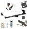 Custom Fit Trailer Hitch Wiring Harness (Plug & Play) 2" Drop Ball-Mount w/ Locking Pin/Clip 2" Chrome Ball 4-Flat Mounting Bracket 1-7/8" Chrome Ball Rubber Hitch Plug Cover Installation Hardware Installation Instructions 75270 118521 Ultimate Tow Package For 11-17 Honda Odyssey Trailer Hitch w/ Wiring 2" Drop Mount Dual 2" and 1-7/8" Ball Lock Bracket Cover 2" Receiver
