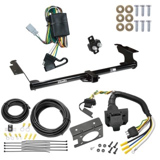 Custom Fit Trailer Hitch Wiring Harness (Plug & Play) Trailer Connector Adapter Brake Control Wiring Kit Circuit Breaker Installation Hardware Installation Instructions 75270 85343 20506 7012a 118336 Draw-Tite Trailer Hitch 7-Way RV Wiring 99-04 Honda Trailer Hitch w/ 7-Way RV Wiring For 99-04 Honda Odyssey Class 3 2" Receiver All Models
