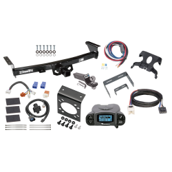 Trailer Hitch Tow Package Prodigy P3 Brake Control For 05-24 Nissan Frontier 09-12 Suzuki Equator w/ 7-Way RV Wiring 2" Drop Mount 2" Ball Class 3 2" Receiver Draw-Tite Tekonsha Trailer Hitch Tow Package Prodigy P3 Brake Control For 05-24 Nissan Frontier 09-12 Suzuki Equator w/ 7-Way RV Wiring 2" Drop Mount 2" Ball Class 3 2" Receiver Draw-Tite Tekonsha