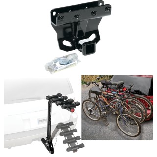 Custom Fit Trailer Hitch 4 Bike Carrier Installation Hardware Installation Instructions 75338 63124 Draw-Tite Trailer Hitch 4 Bike Rack 05-10 Jeep Grand Cherokee WK 06-10 Commander Approved Recreational Offroad Use Carrier Adult Woman or Child Bicycles F Trailer Hitch w/ 4 Bike Rack For 05-10 Jeep Grand Cherokee WK 06-10 Commander Approved for Recreational & Offroad Use Carrier for Adult Woman or Child Bicycles Foldable