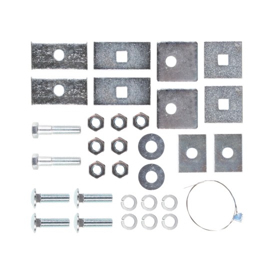 HWKIT3 Draw-Tite Hardware Kit Class 3 Trailer Hitch Trailer Tow Hitch Hardware Fastener Kit For 03-09 Dodge Ram 1500 2500 3500 2" Towing Receiver Class 3
