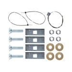Trailer Tow Hitch Hardware Fastener Kit For 06-10 Ford Explorer Mercury Mountaineer 2" Receiver Class 3