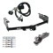 Custom Fit Trailer Hitch Wiring Harness (Plug & Play) 2" Drop Ball-Mount w/ Pin/Clip 2" Chrome Ball Installation Hardware Installation Instructions 75521 118384 21536 Draw-Tite Tow Package 99-13 Chevy Silverado GMC Sierra 1500 Trailer Hitch Tow Package For 99-13 Chevy Silverado GMC Sierra 1500 Trailer Hitch w/ Wiring 2" Drop Mount 2" Ball 2" Receiver