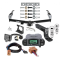 Trailer Hitch Tow Package w/ Tekonsha Prodigy P3 Brake Control For 99-02 Chevy Silverado GMC Sierra 1500 99-02 2500 LD w/ Dual 2" and 2- 5/16" Ball 4" Drop Mount 7-Way Pin Blade RV Controller