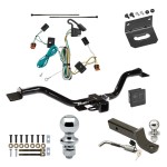 Custom Fit Trailer Hitch Wiring Harness (Plug & Play) 2" Drop Ball-Mount w/ Locking Pin/Clip 2" Chrome Ball 4-Flat Mounting Bracket 1-7/8" Chrome Ball Rubber Hitch Plug Cover Installation Hardware Installation Instructions 75528 118451 Ultimate Tow Package For 07-12 GMC Acadia Trailer Hitch w/ Wiring 2" Drop Mount Dual 2" and 1-7/8" Ball Lock Bracket Cover 2" Receiver