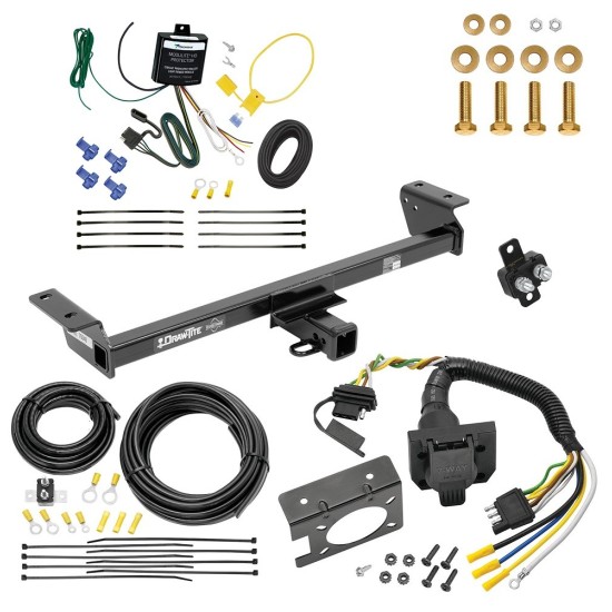 Trailer Hitch w/ 7-Way RV Wiring For 22 Lexus RX350 Class 3 2" Receiver Trailer Hitch w/ 7-Way RV Wiring For 22 Lexus RX350 Class 3 2" Receiver