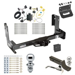 Ultimate Tow Package For 07-22 Mercedes-Benz Freightliner Sprinter 2500 3500 07-09 Dodge Sprinter 2500 3500 Trailer Hitch w/ Wiring 2" Drop Mount Dual 2" and 1-7/8" Ball Lock Bracket Cover 2" Receiver  Ultimate Tow Package For 07-22 Mercedes-Benz Freightliner Sprinter 2500 3500 07-09 Dodge Sprinter 2500 3500 Trailer Hitch w/ Wiring 2" Drop Mount Dual 2" and 1-7/8" Ball Lock Bracket Cover 2" Receiver