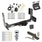 Custom Fit Trailer Hitch Wiring Harness (Plug & Play) 2" Drop Ball-Mount w/ Locking Pin/Clip 2" Chrome Ball 4-Flat Mounting Bracket 1-7/8" Chrome Ball Rubber Hitch Plug Cover Installation Hardware Installation Instructions 75549 118650 Ultimate Tow Package For 07-22 Mercedes-Benz Freightliner Sprinter 2500 3500 07-09 Dodge Sprinter 2500 3500 Trailer Hitch w/ Wiring 2" Drop Mount Dual 2" and 1-7/8" Ball Lock Bracket Cover 2" Receiver