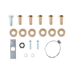 Trailer Tow Hitch Hardware Fastener Kit For 07-10 KIA Sedona 113.8" Short Wheelbase Class 3 2" Receiver Trailer Tow Hitch Hardware Fastener Kit For 07-10 KIA Sedona 113.8" Short Wheelbase Class 3 2" Receiver